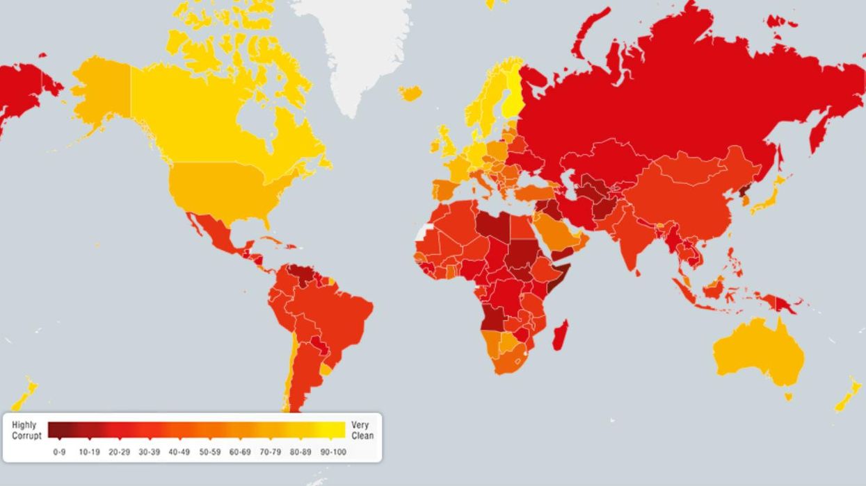 Map: Transparency International