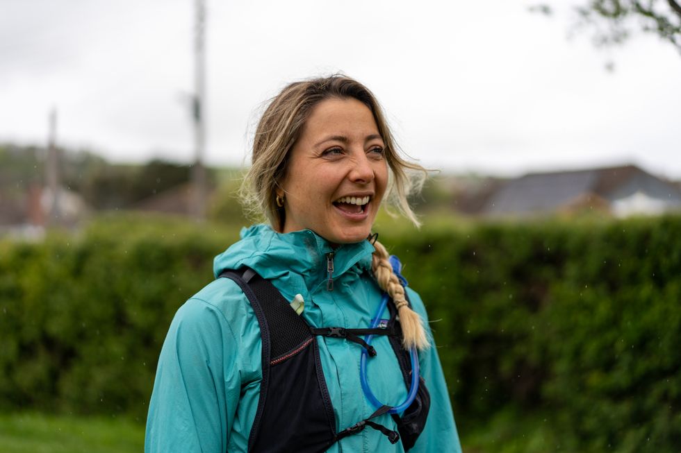 Marathon runner Susan Farrell