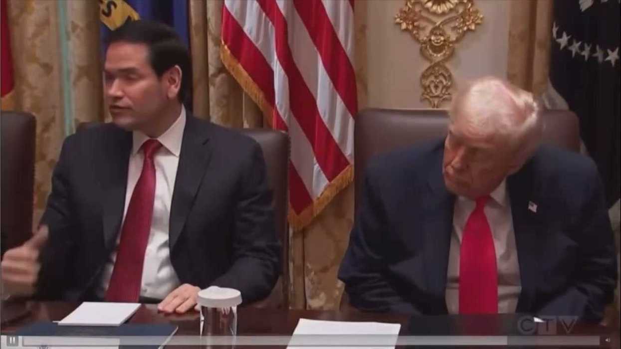 Marco Rubio was played videos of Trump falling asleep in meetings seconds after denying it