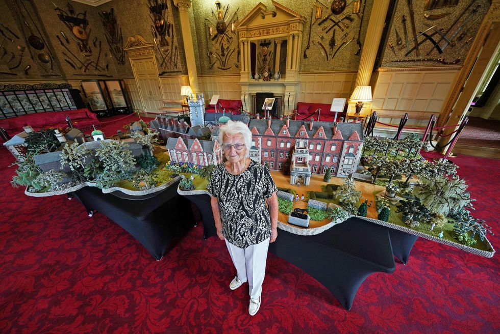 Honour for 93-year-old whose knitted Sandringham House was seen by the Queen