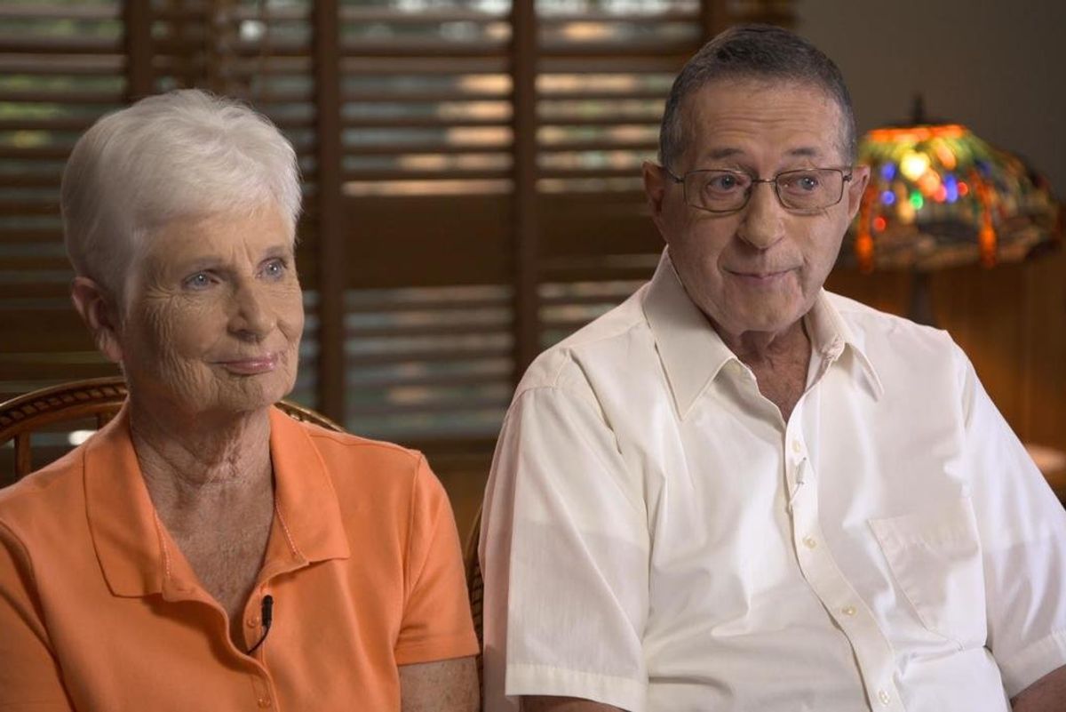 Marge and Jerry Selbee (pitcured) speaking to CBS New's '60 Minutes' programme