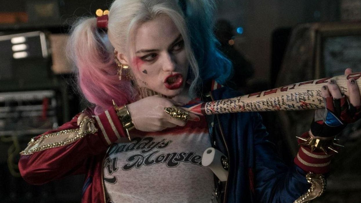 Margot Robbie as Harley Quinn in Suicide Squad