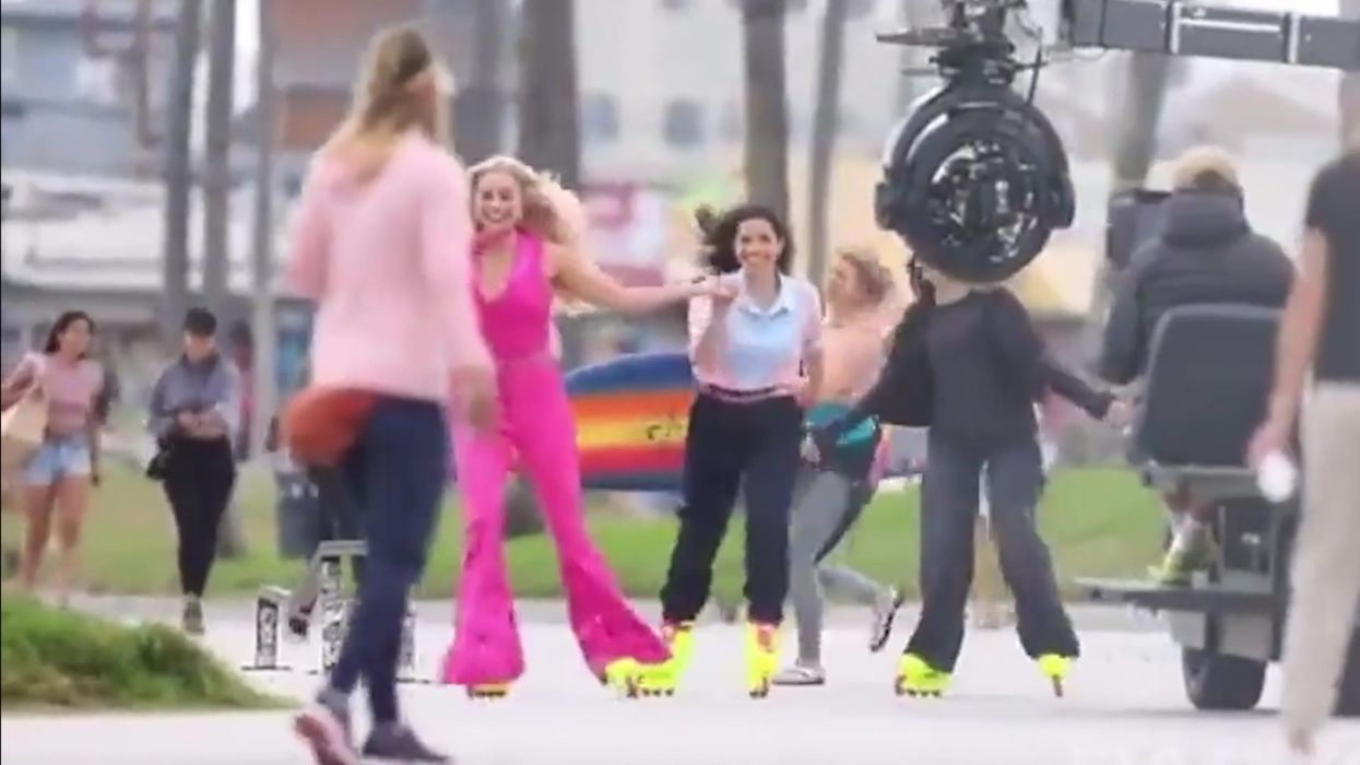 Margot Robbie's Barbie voice revealed in leaked set video