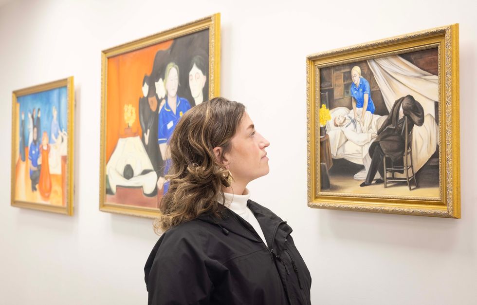 Marie Curie's exhibition