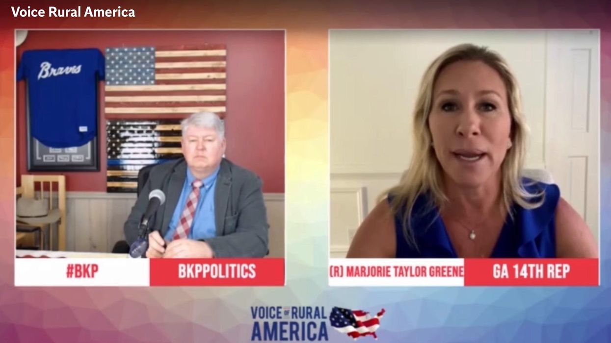 Marjorie Taylor Greene blames Ukraine for being invaded by Russia