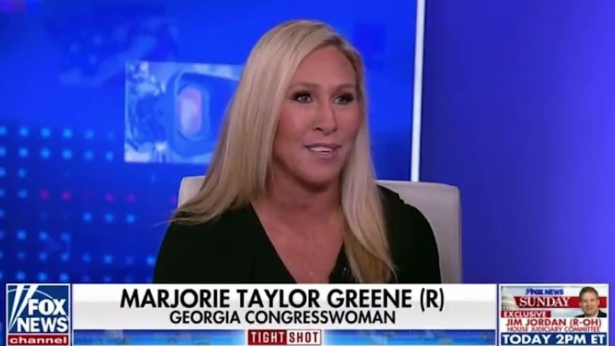 Conspiracist Marjorie Taylor Greene's actually on the Homeland Security Committee now