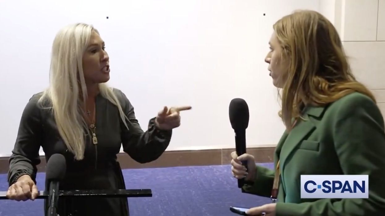 Marjorie Taylor Greene backlash after telling UK reporter 'go back to your country' over Signal question