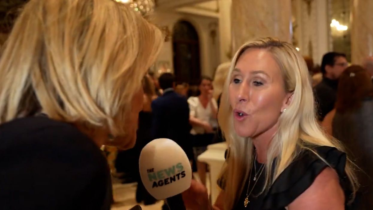 Marjorie Taylor Greene tells Emily Maitlis to 'f**k off' after simple question