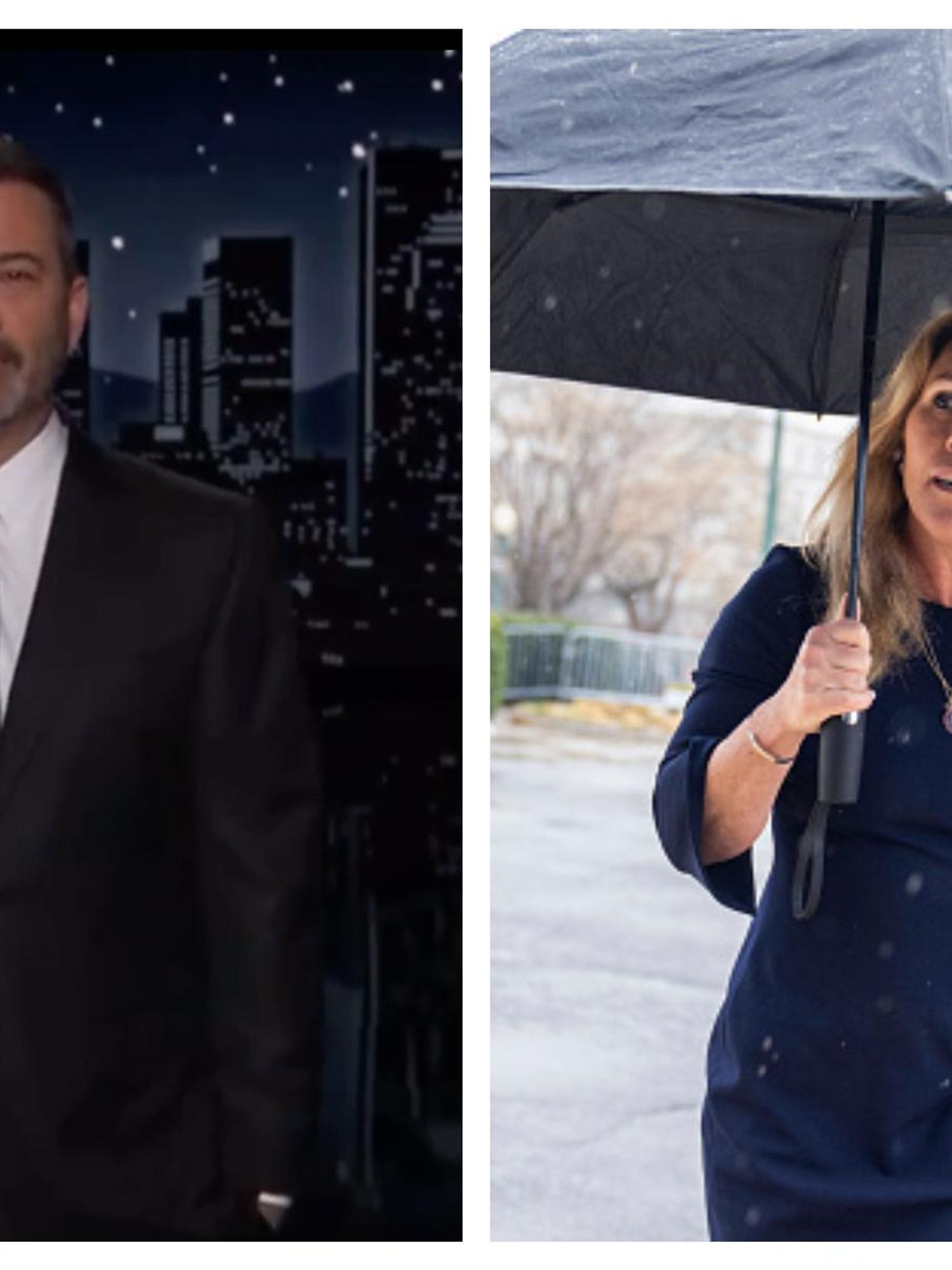 Marjorie Taylor Greene is demanding police investigate a Jimmy Kimmel joke