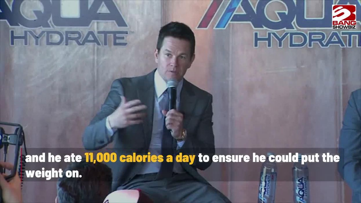 Mark Wahlberg says he gained 30 pounds by drinking olive oil