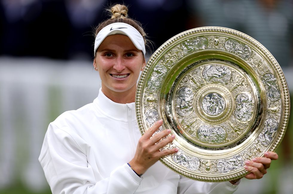 Vondrousova plans matching tattoos with coach to honour Wimbledon win