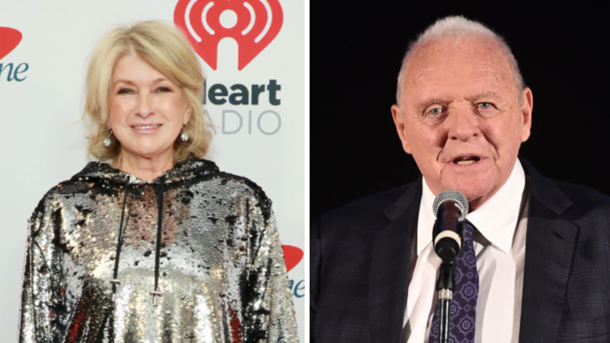 Martha Stewart broke up with Anthony Hopkins because she was creeped out