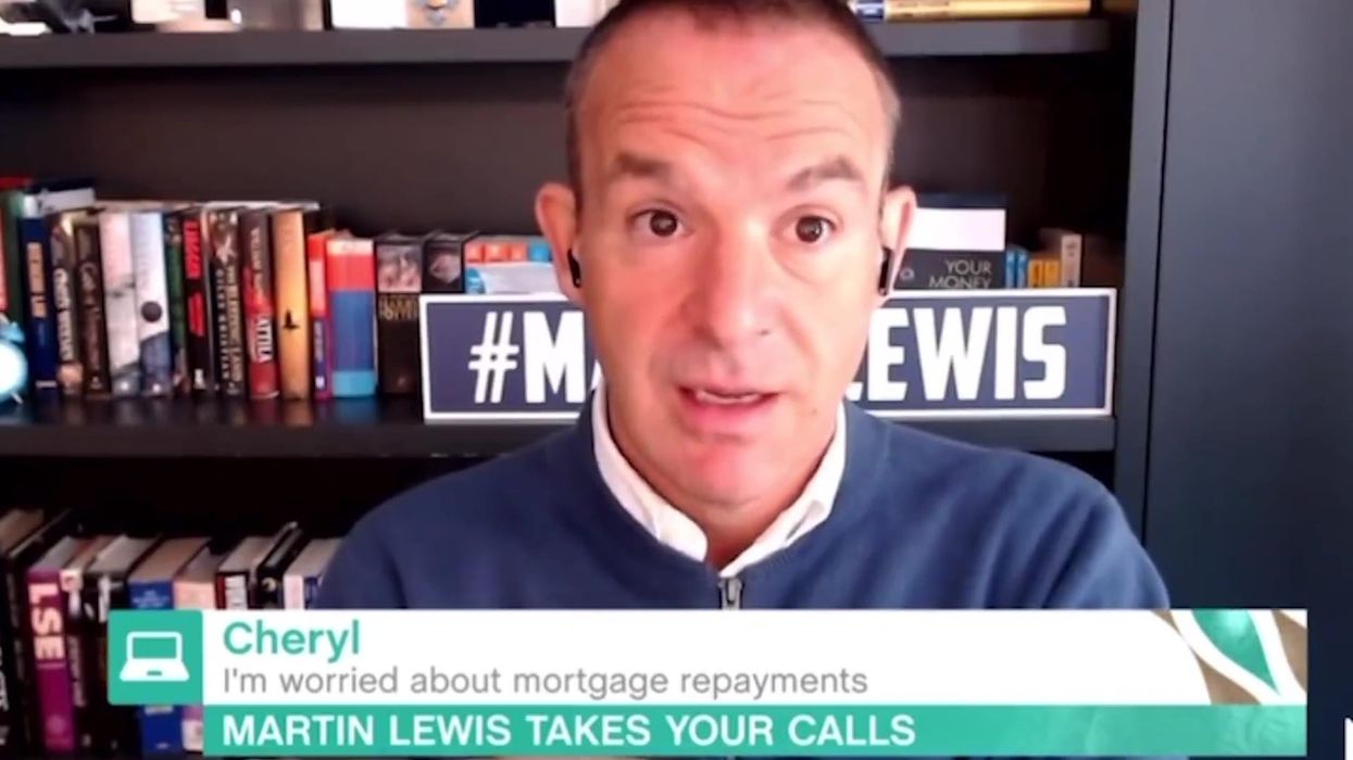 Martin Lewis appears stumped for ideas on live on This Morning