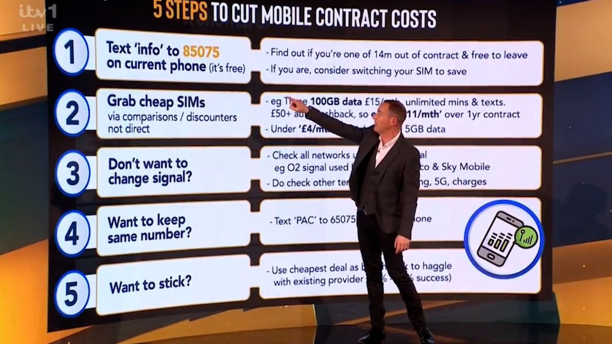 Martin Lewis shares essential hacks to combat April's mobile price hikes