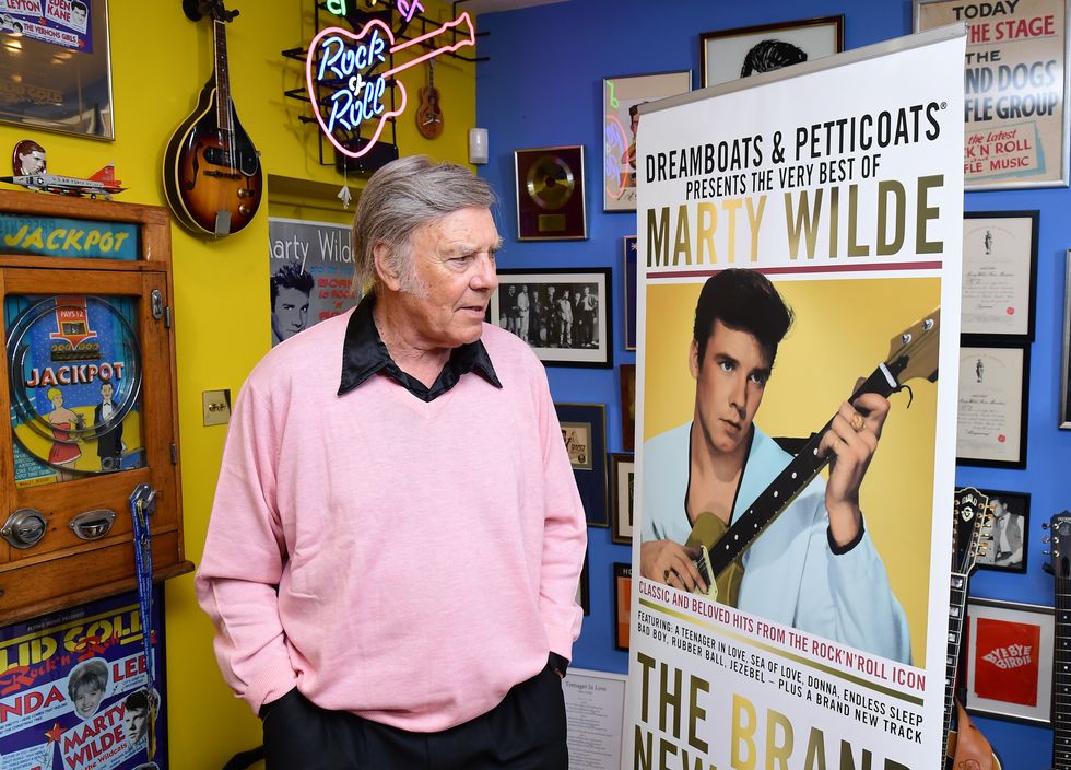 Marty Wilde says he ‘can’t stop’ making music as he approaches 85th birthday