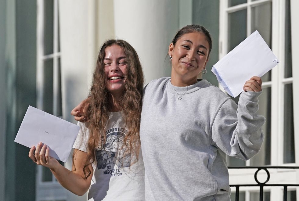 In Pictures: Smiles abound as A-level results are released