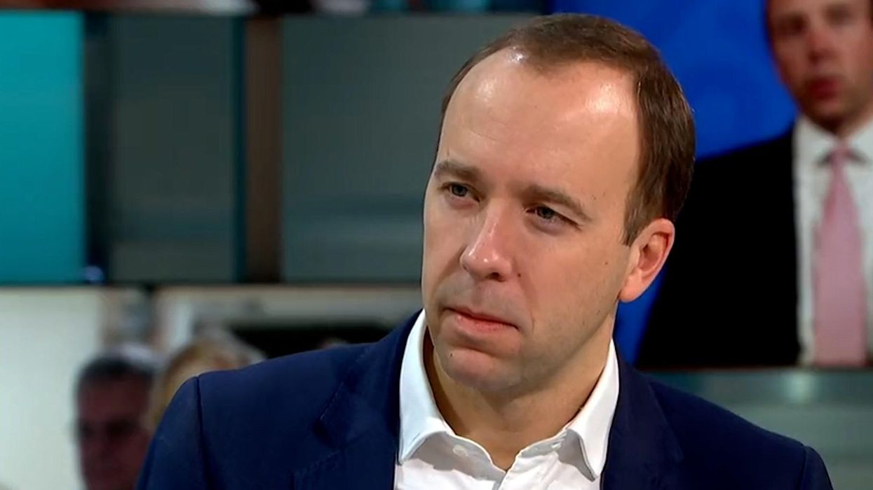 The 6 weirdest moments from Matt Hancock's Good Morning Britain interview