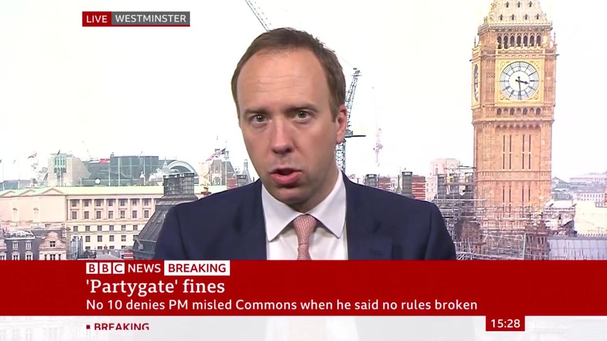 Matt Hancock's caption on Instagram pic of him and a horse just massively backfired