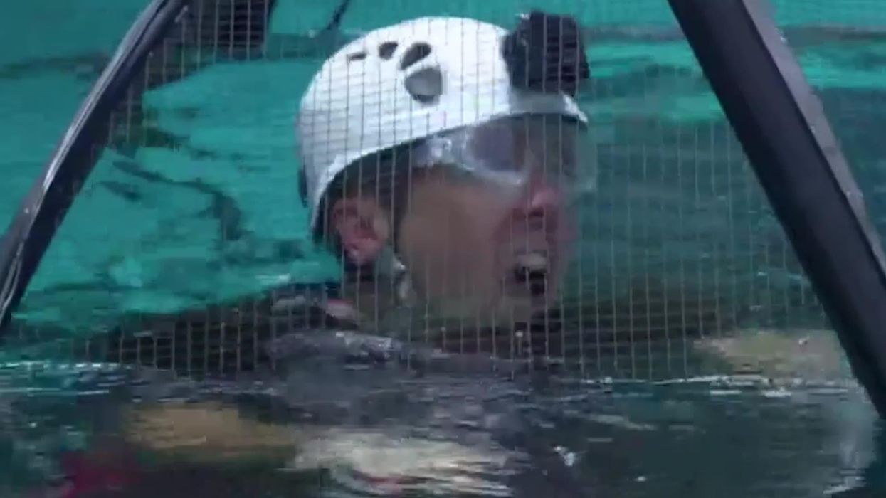 Matt Hancock tackles 'terrifying' underwater task in second bushtucker trial