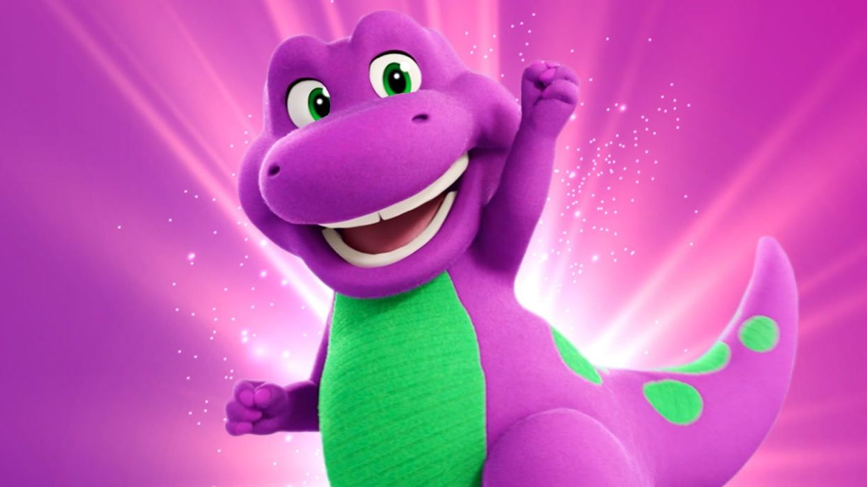 Barney the Dinosaur has been given a 'horrifying' new look