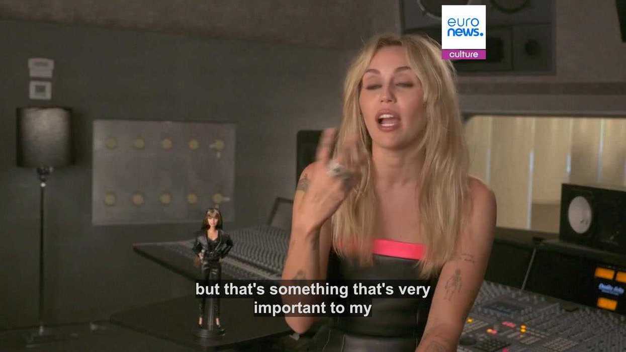 Miley Cyrus immortalised as Barbie doll in iconic music video look