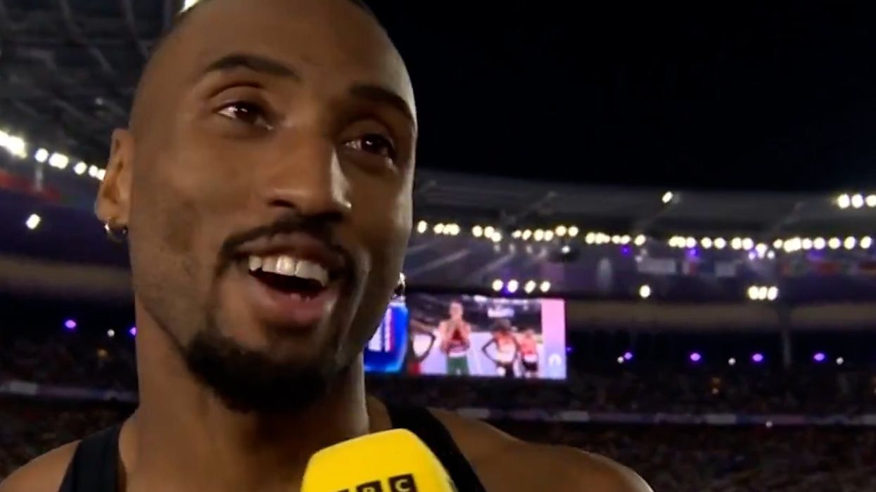 Matthew Hudson-Smith has short expletive response after being denied 400m Olympic gold