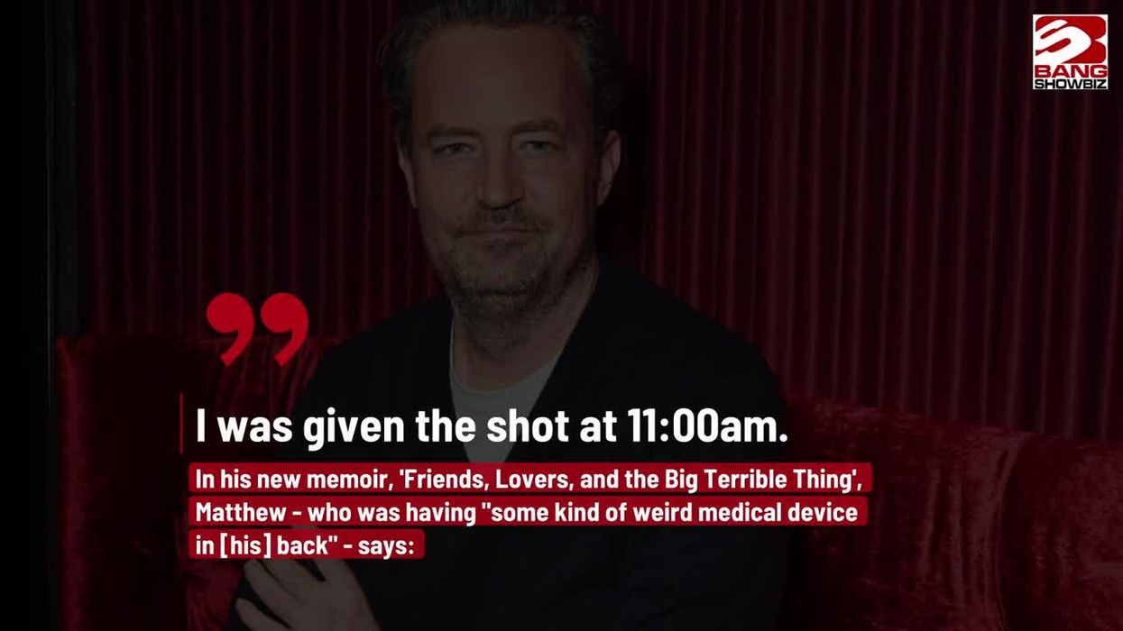 Matthew Perry reveals how to tell which drugs he was using in every Friends episode