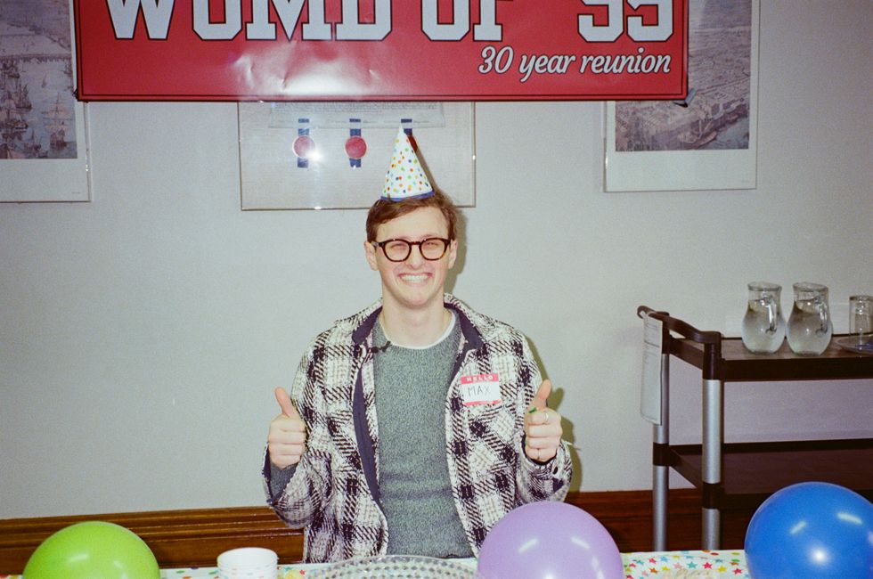 Max Fosh posing and looking at the camera