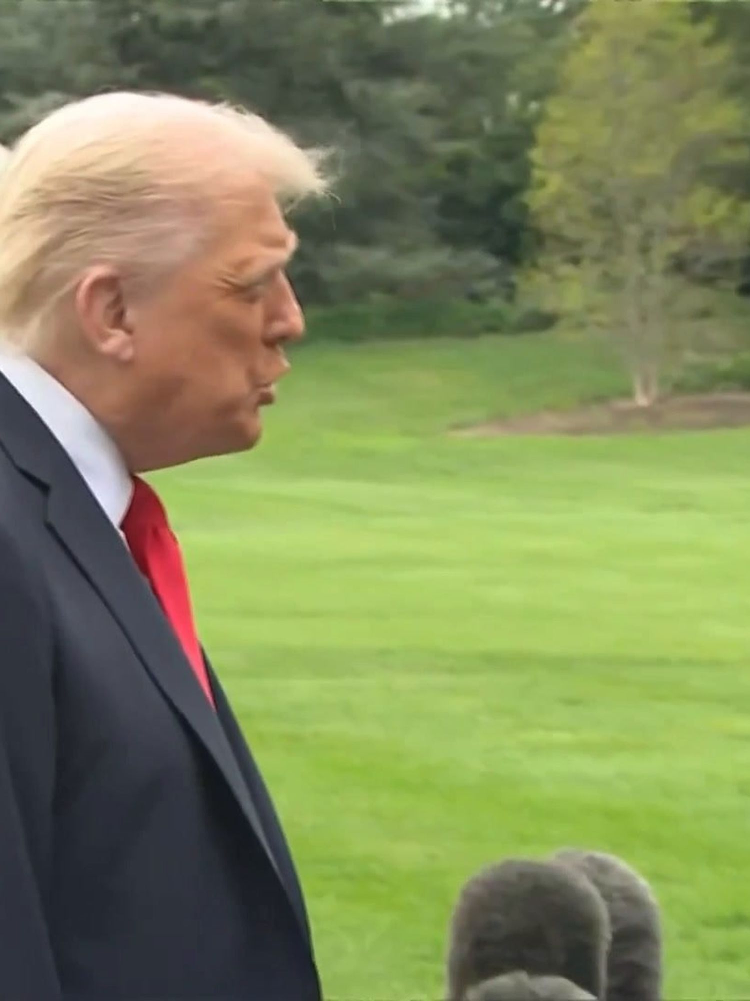 Donald Trump snaps at Australian journalist in tense exchange: ‘You’re hurting your country'