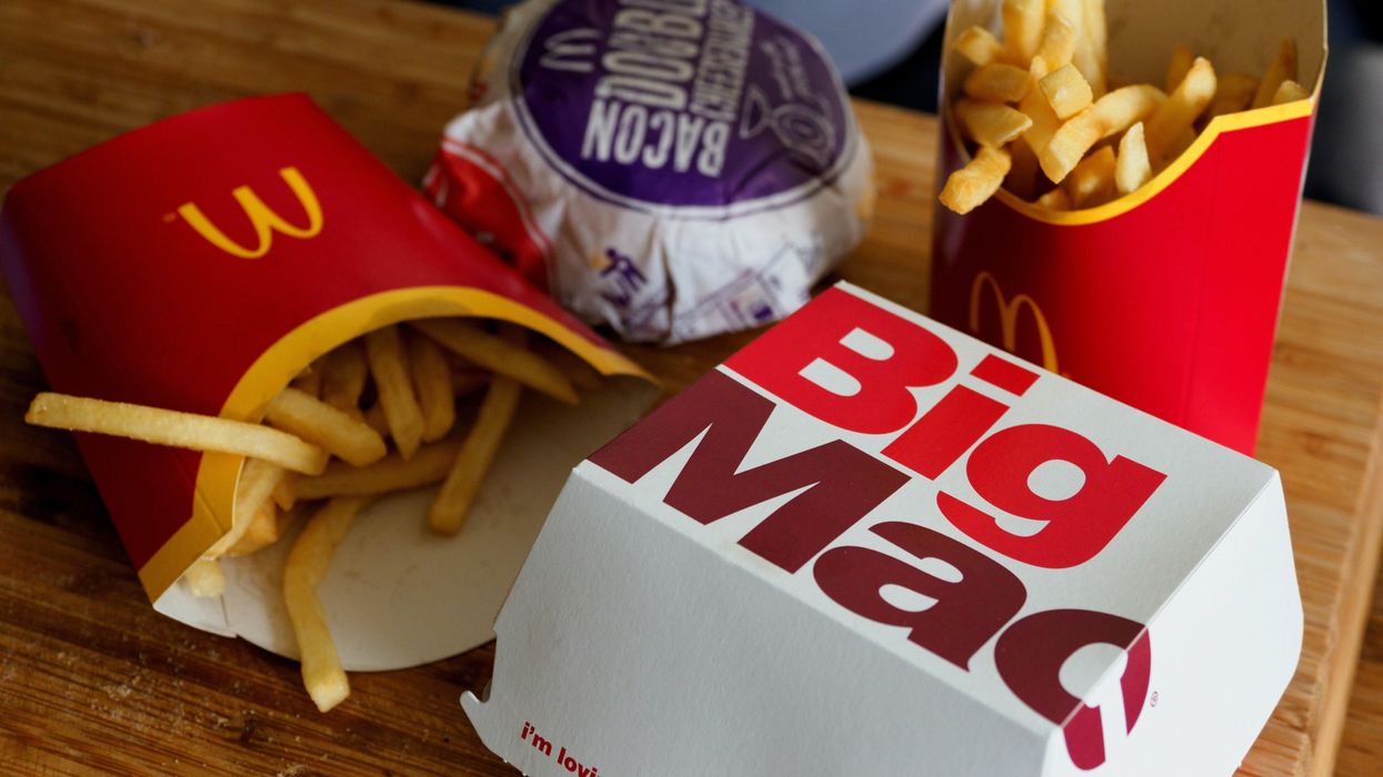 McDonald's could soon start printing number plates on orders to stop littering