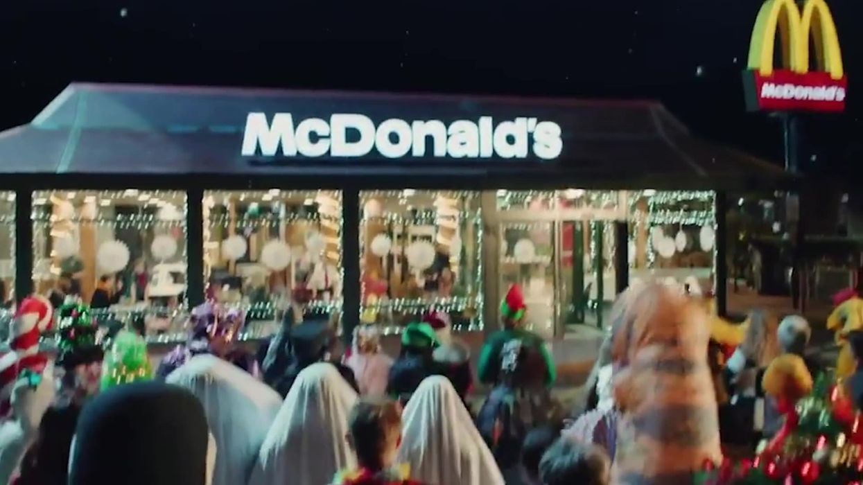 McDonald's new Christmas advert features a riff on Love Actually