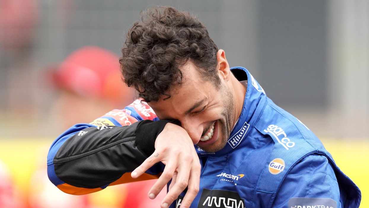 McLaren’s Daniel Ricciardo (Tim Goode/PA)