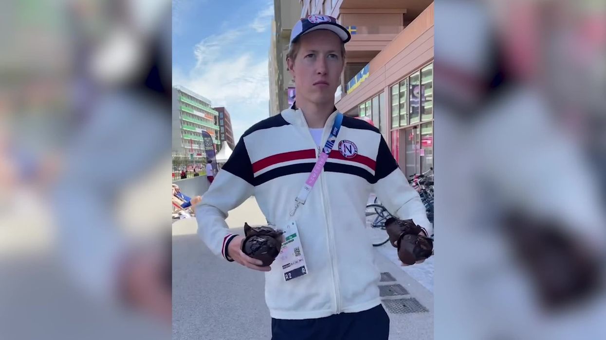 The viral Olympic muffins are now available in New York