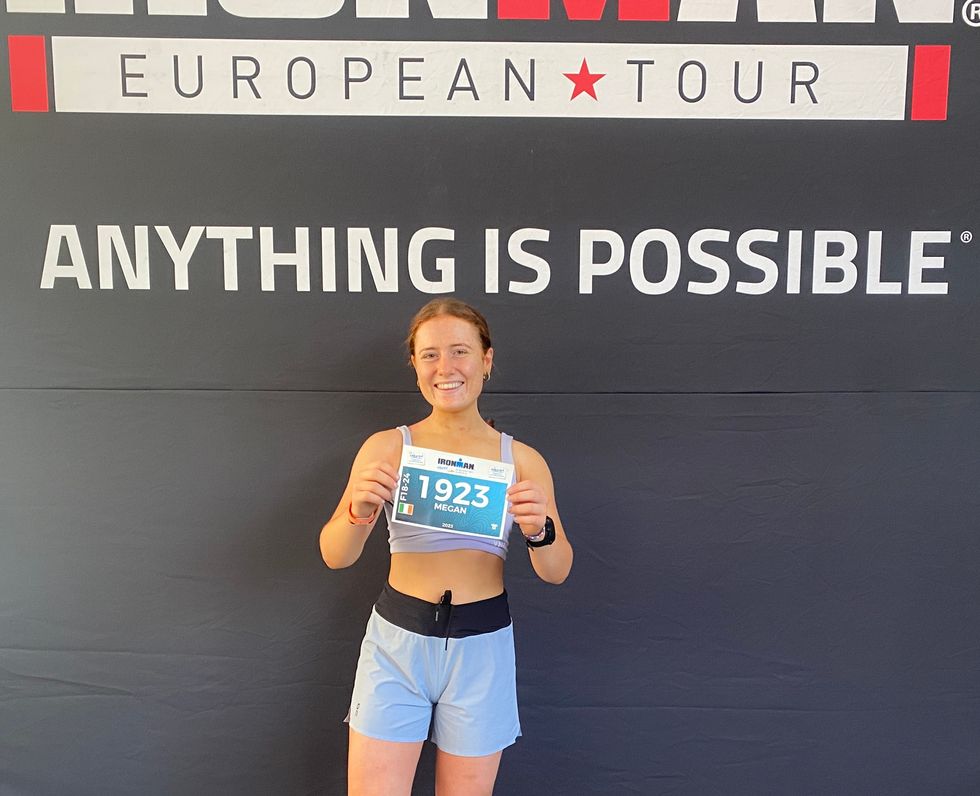 Megan Hamill only competed in her first Ironman in Austria recerntly (Megan Hamill/University of Bristol/PA)