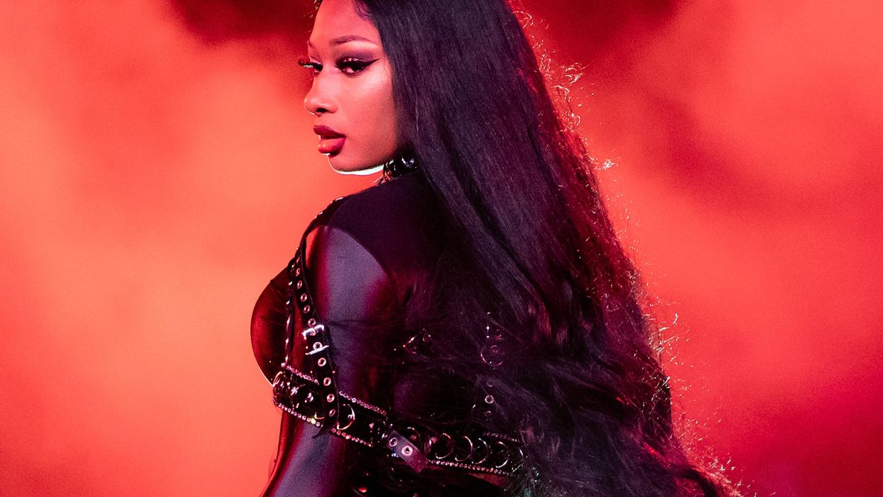 <p>Megan Thee Stallion is officially the first rapper to become a <em>Sports Illustrated </em>cover girl.</p>