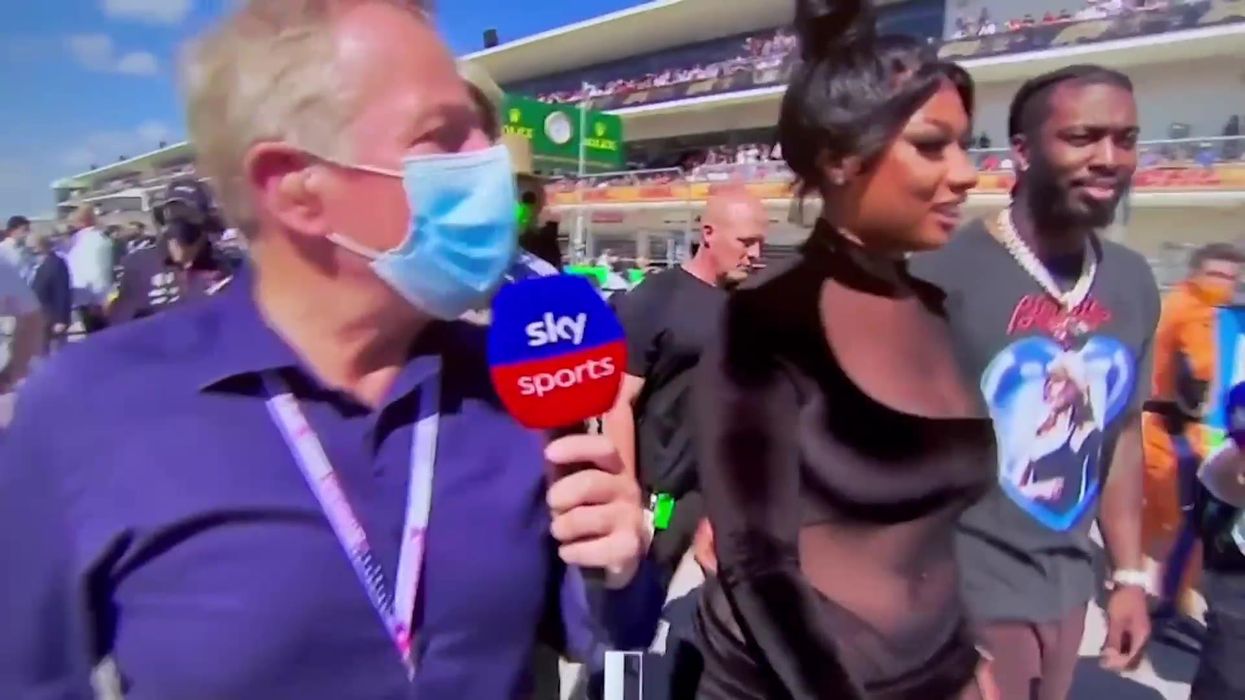 F1 presenter thought he was interviewing Patrick Mahomes - it was someone else entirely