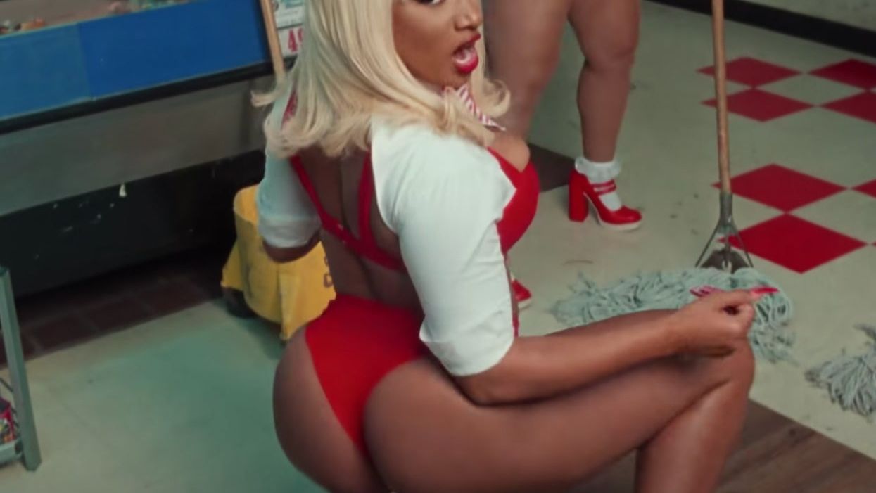 <p>Megan Thee Stallion’s music video for ‘Thot Shit.’</p>