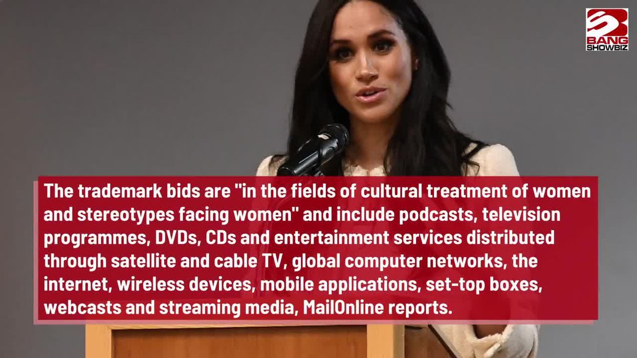 Meghan Markle tries to trademark word that's been in use for over 400 years
