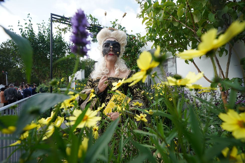 Mel Reynard at the Landform Balcony Garden