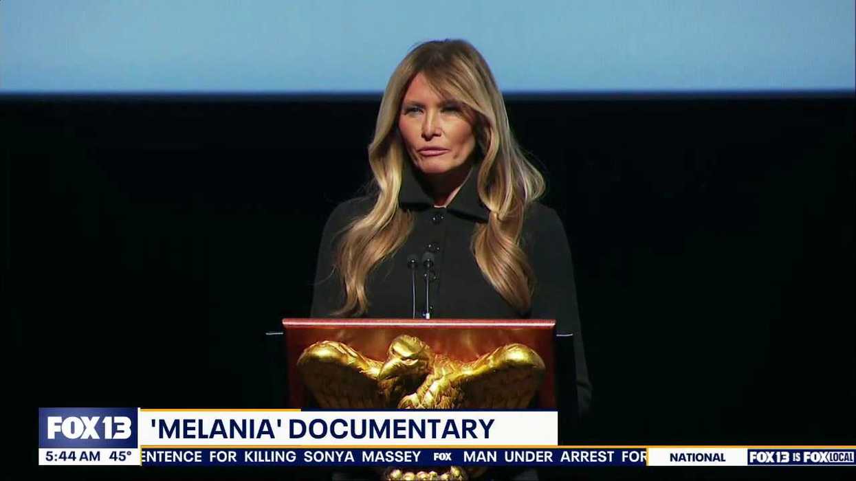 Fox News host ridiculed over 'made up' story about Melania movie 'for the regime'