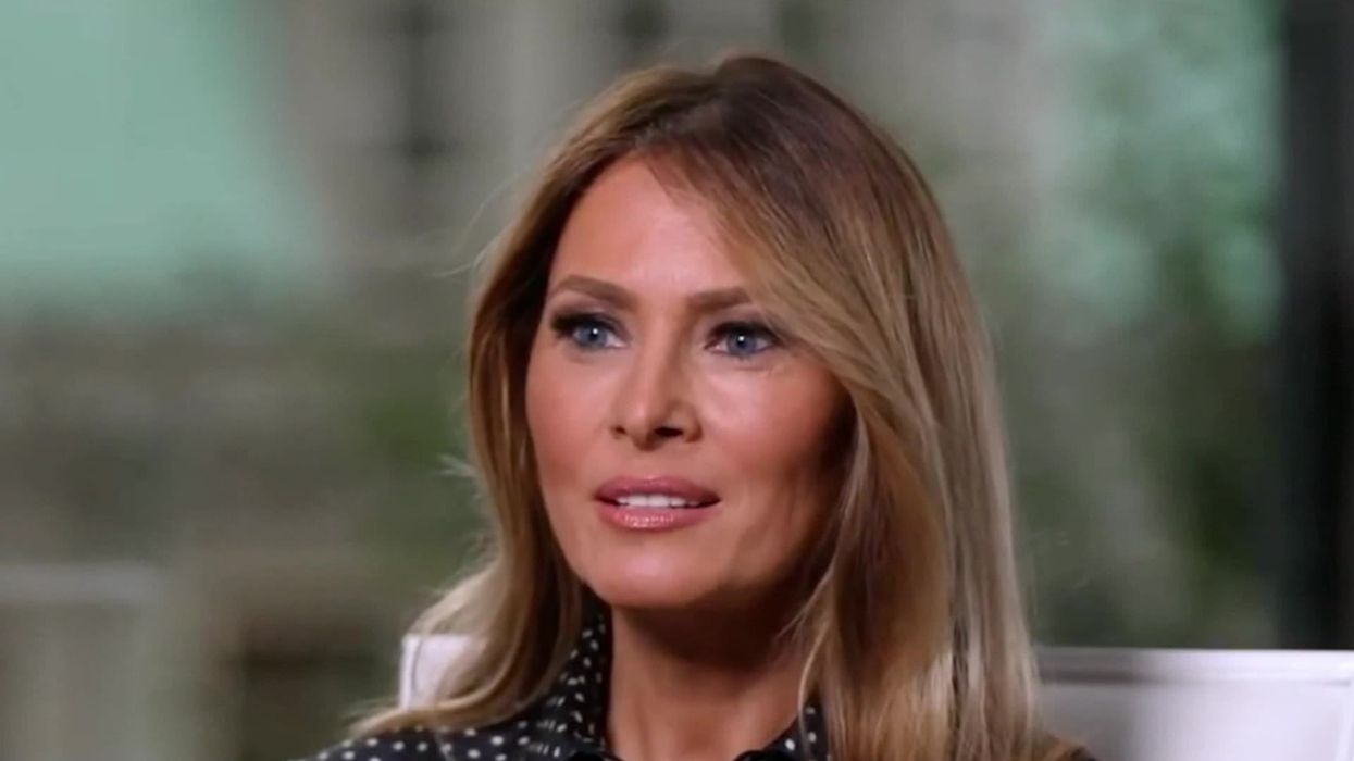 Where does the viral clip of Barron Trump saying 'I like my suitcase' come from?