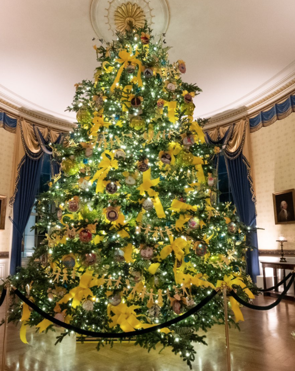 Melania Trump\u2019s 2020 White House Christmas tree