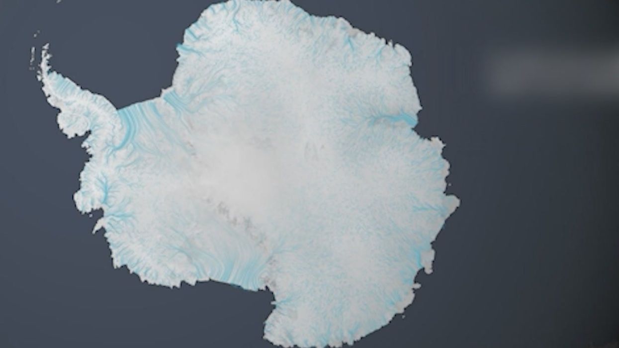 Ancient lost landscape discovered beneath Antarctica