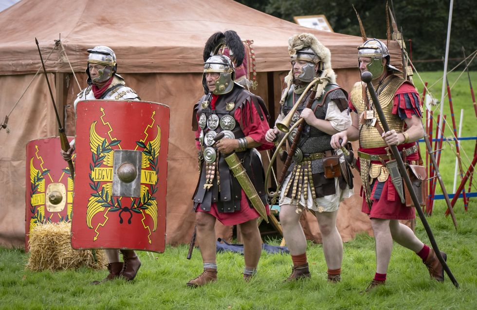 In Pictures: Re-enactors bring spirit of Roman empire back to North Yorkshire