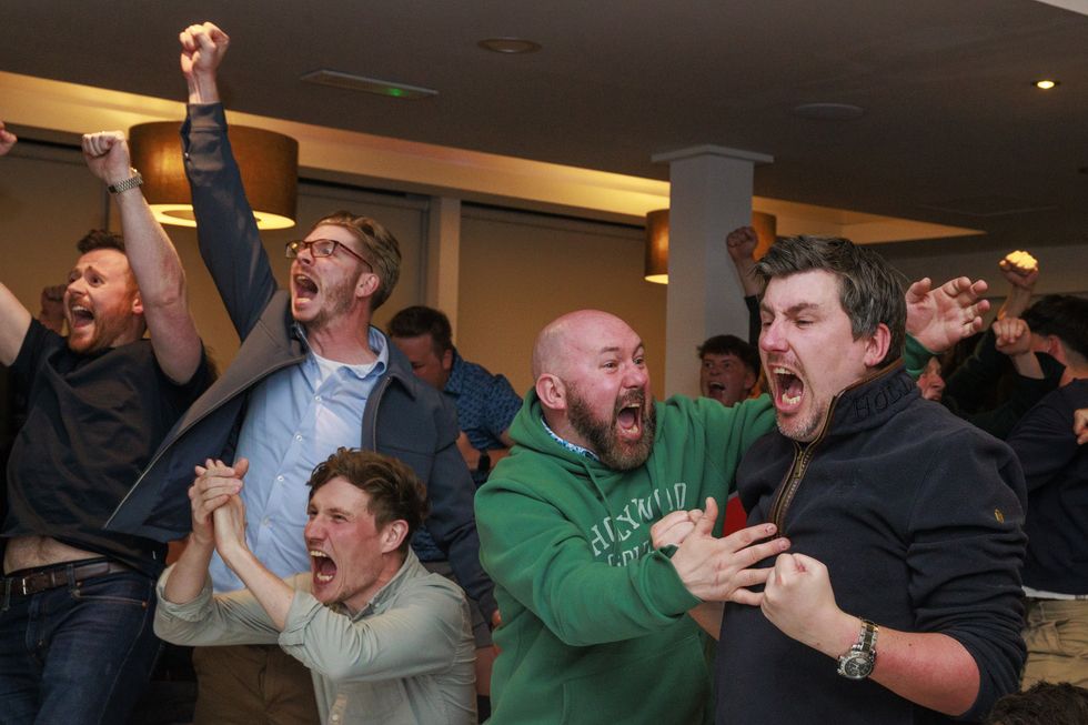 Joyous scenes at McIlroy’s hometown club after members endure night of drama