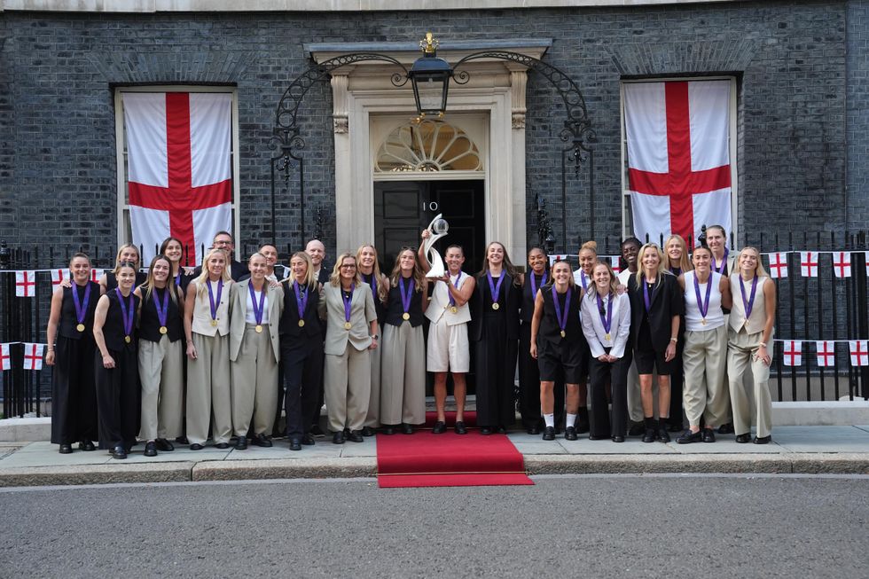 Lionesses enjoy late-night Euros celebrations in London ahead of Mall parade