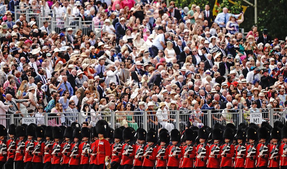 In Pictures: King marks official birthday on horseback for Trooping the Colour