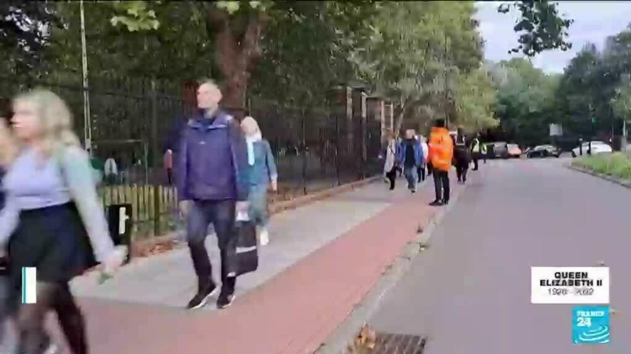 The most British thing ever just happened: A queue for The Queue