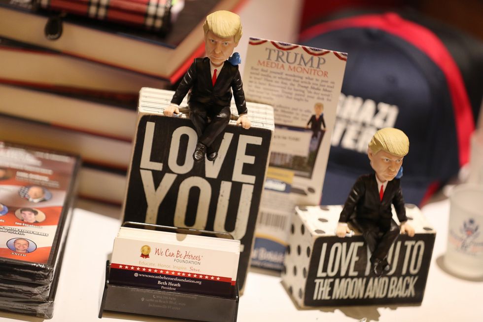 Merchandise was on sale for those that don\u2019t yet have enough of Donald Trump\u2019s legacy lingering around their homes