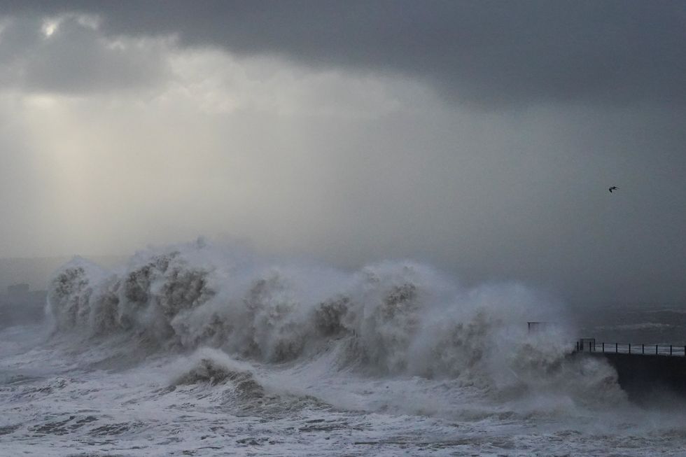 Met Office Issues Rare Red Weather Warning As Storm Arwen Strikes